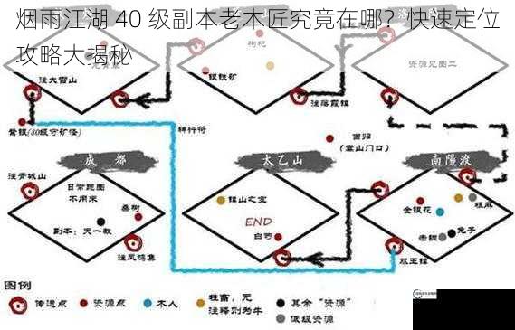 烟雨江湖 40 级副本老木匠究竟在哪？快速定位攻略大揭秘