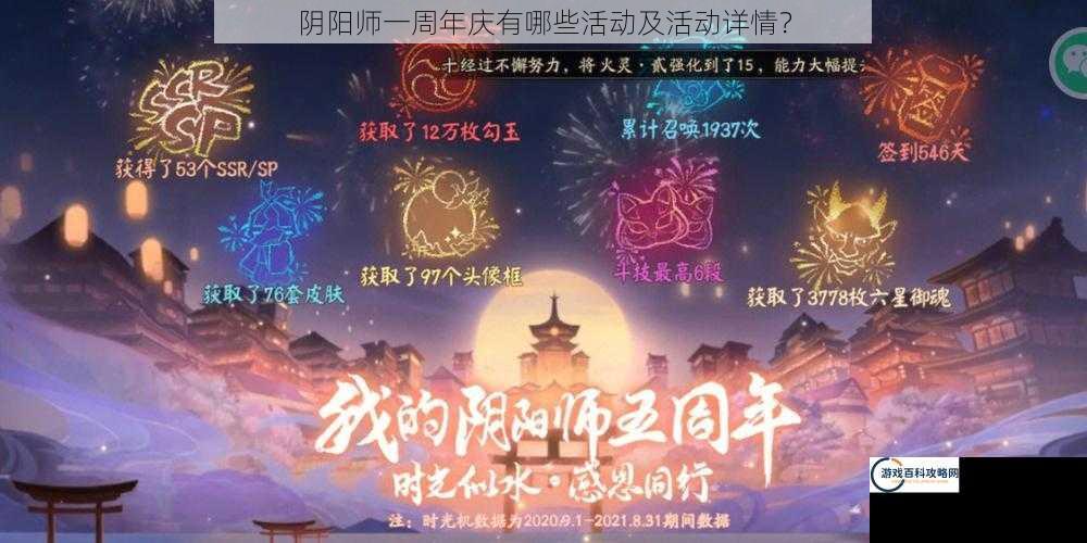 阴阳师一周年庆有哪些活动及活动详情？