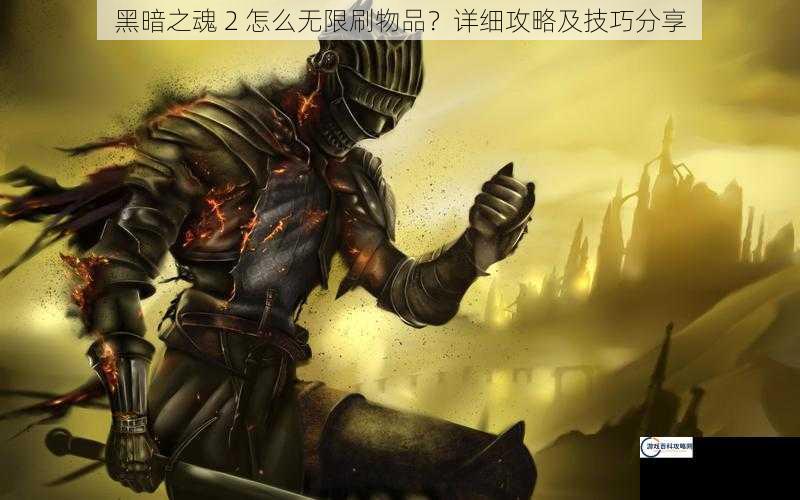 黑暗之魂 2 怎么无限刷物品？详细攻略及技巧分享