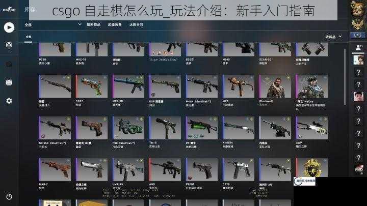 csgo 自走棋怎么玩_玩法介绍：新手入门指南