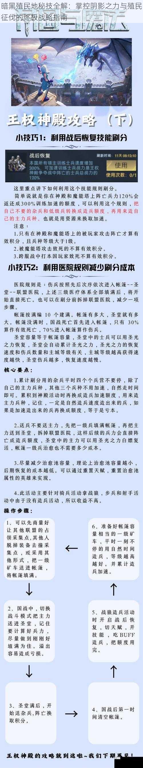 暗黑殖民地秘技全解：掌控阴影之力与殖民征伐的终极战略指南